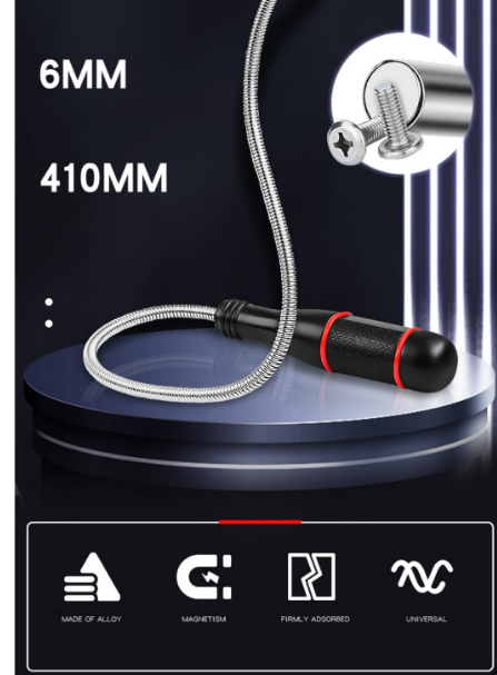 Flexible Magnetic Pickup Tool 60 cm – Automotive Workshop Magnetic Grabber (Actual Price on Request)